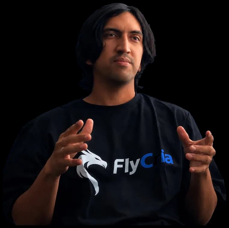 Fundador e CEO da FlyCria